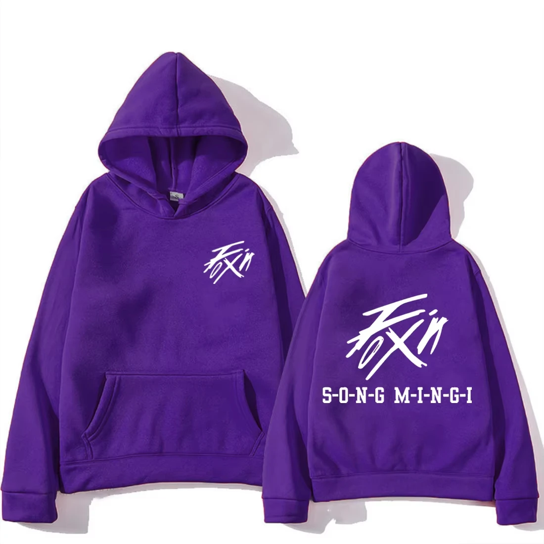 ATEEZ _FIX ON_ Mingi Merch Vintage Hoodies Koreanischer Kpop-Modestil Hoodie Herren Langarm Streetwear Winter Unisex Kleidung – Detail 19