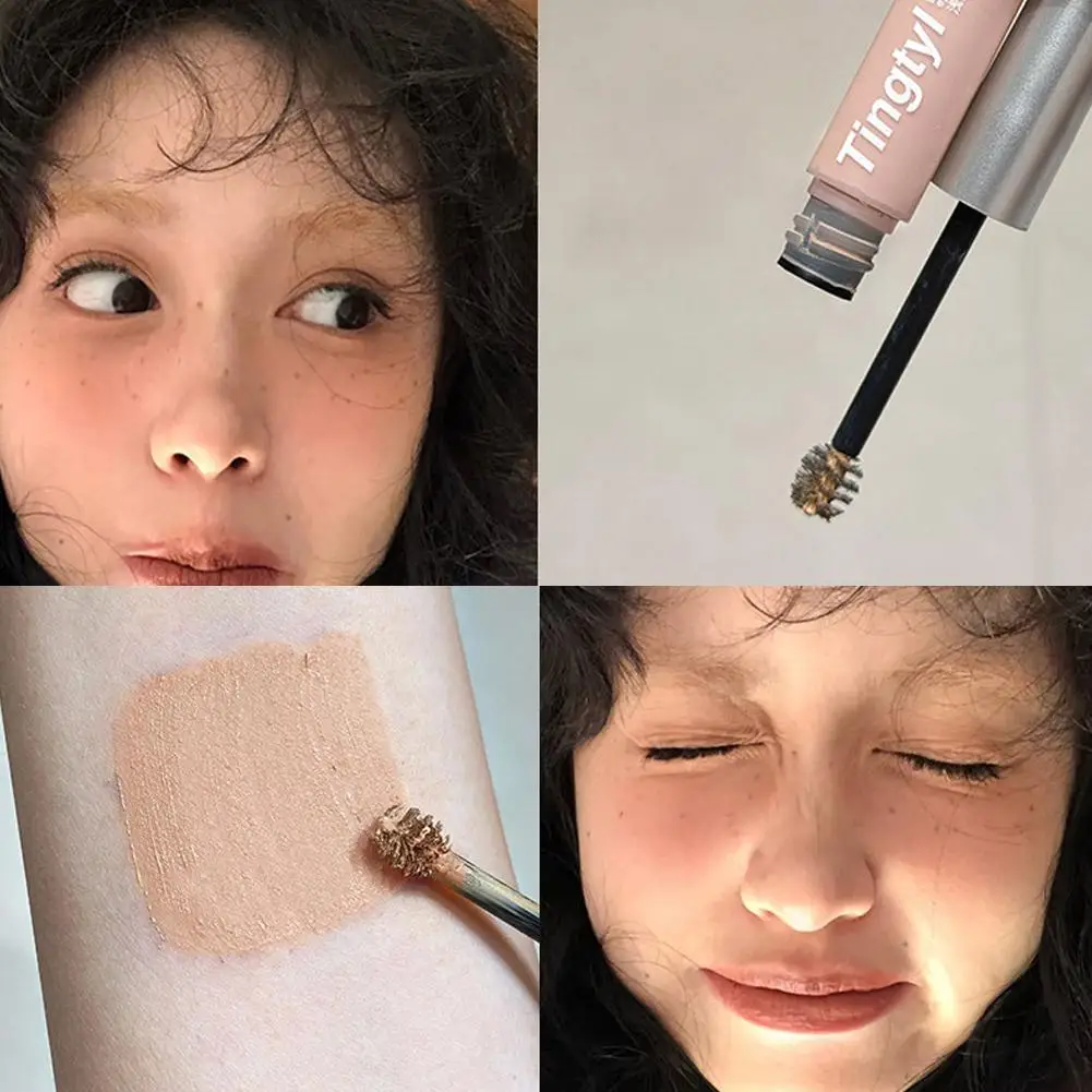 6colors Eyebrow Enhancers Gel Liquid Makeup Film Forming Lasting Long Waterproof OffTattoo Tear Eyebrows Tint A3X1