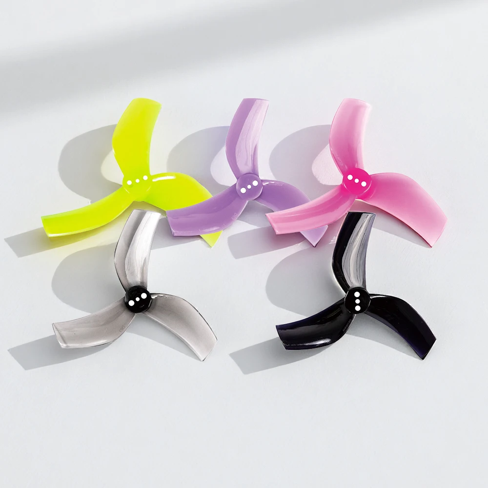 8pcs/4pairs Gemfan D63 Ducted 63mm 2.5inch 3-Blade Propeller for RC FPV Racing Freestyle Toothpick Cinewhoop Duct Drones