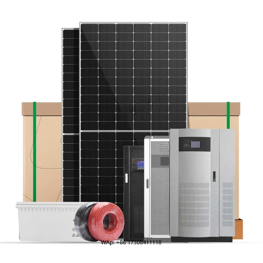 32Kw off-grid family residential photovoltaic solar panels electric hybrid 40KVA generator