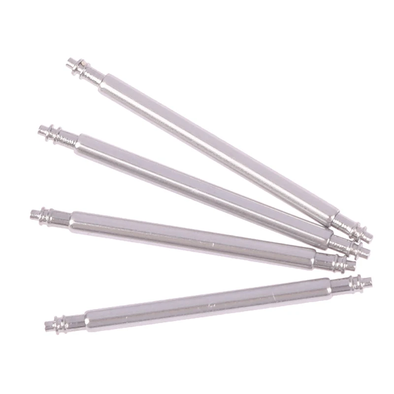 20PCS Silver Metal 10-26mm Strap Link Pin Accessories 1.8MM Watchbands Repair Tool Stainless Steel Spring Bar