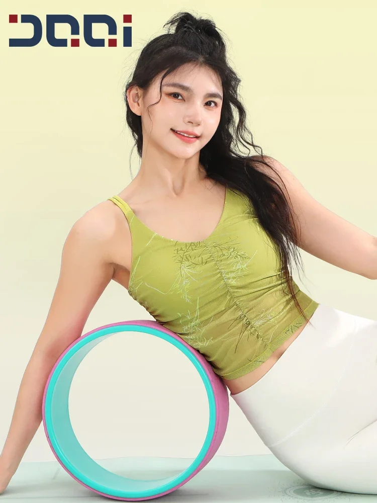 Indeed, high-end printing, national style, sling, sports underwear, women's fitness integrated cup, outer wear, yoga bra, vest.