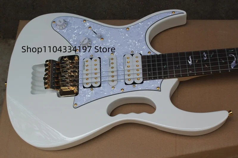 Top quality New style left hand white electric guitar for 6 strings in stock