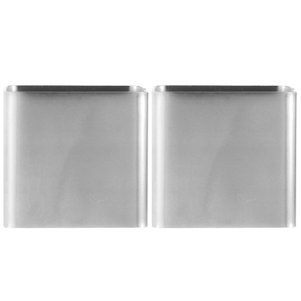 

2 Pcs Mini Stainless Steel Cake Ring Mousse Square Shaped Rings for Baking Cakes