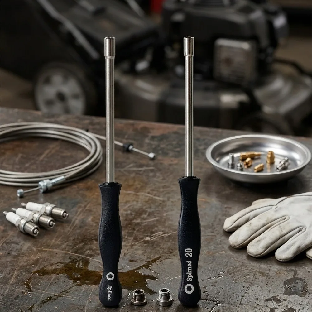 Carburetor Adjustment Tool Kit for 2 Cycle Engines with Dual Splined Tips Matching Standard Carburetor Thread Patterns