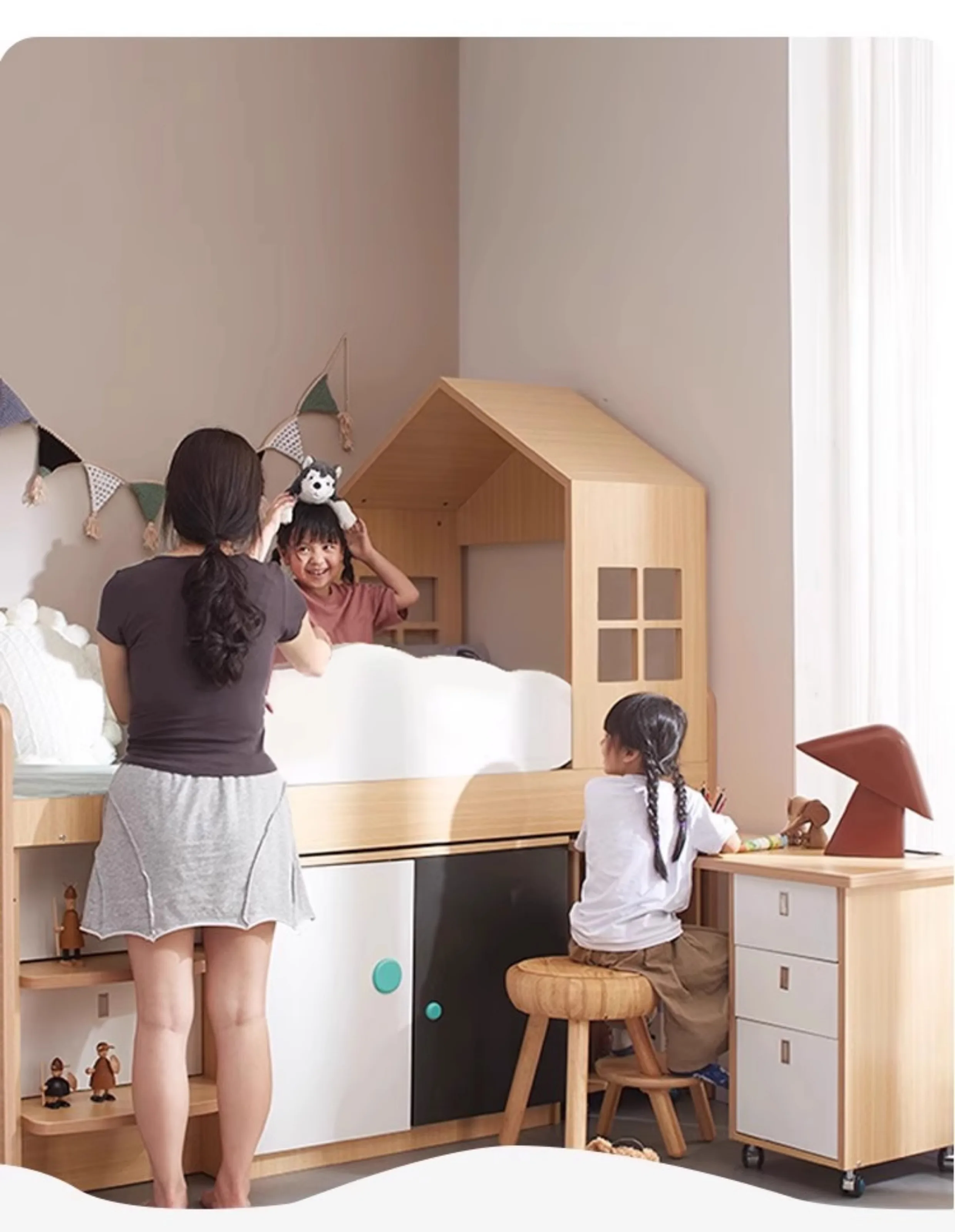 Integração de aprendizagem de cinto único para crianças e meninas