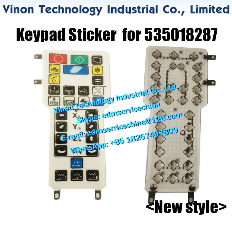 535000467 Fernbedienung für SP3 AgieCharmille Spark Machine 535018287 Tastatur-Aufkleber im neuen Stil 381508234 Kabel - Anpassbar – Detail 4