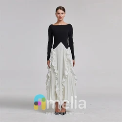 Amelia Wedding Party dresses Woman A-Line Customize Long Evening Prom Dresses for Special Occasions Formal Gowns For Dubai 2024