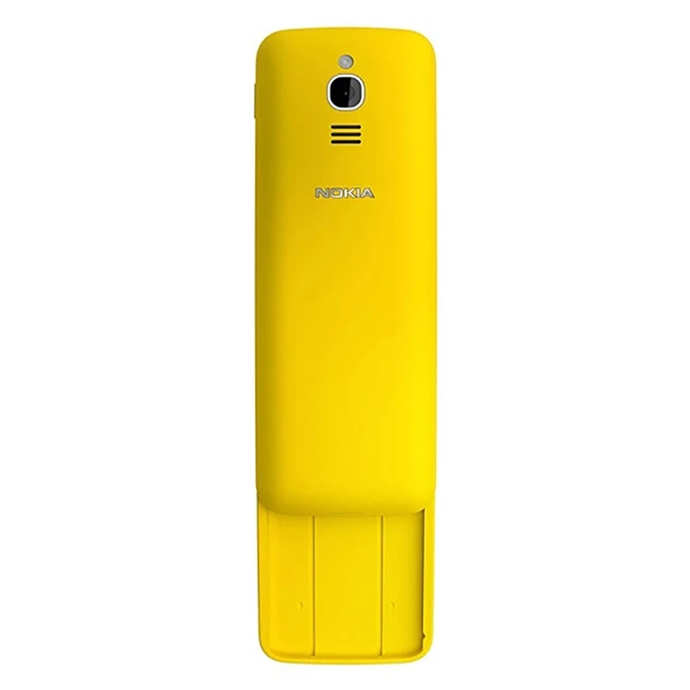 Nokia 8110 4G Banana Phone 2SIM WIFI 2MP KaiOS 1500mAh GPS 4GB+512MB 2018 Edition Nokia Slide Design Phone Unlock Used