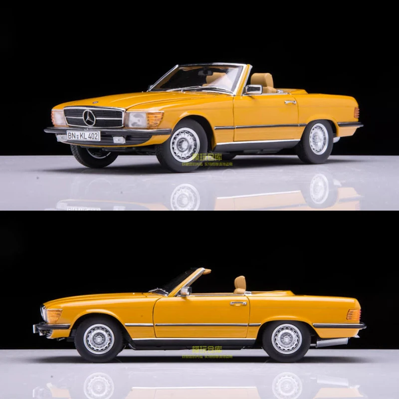 

NOREV 1:18 Scale R107 450SL 1975 Simulation Alloy Car Model Static Display Collectible Toy Gift Souvenir Decoration