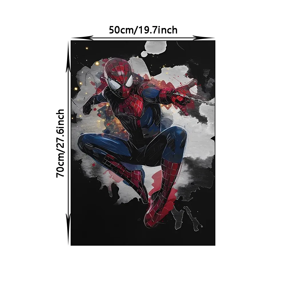 Marvel Movie Poster Spiderman Canvas Painting Iron Man Hulk Art Print Kids Room Decoration Mural for Modern Home Wall Decor Gift