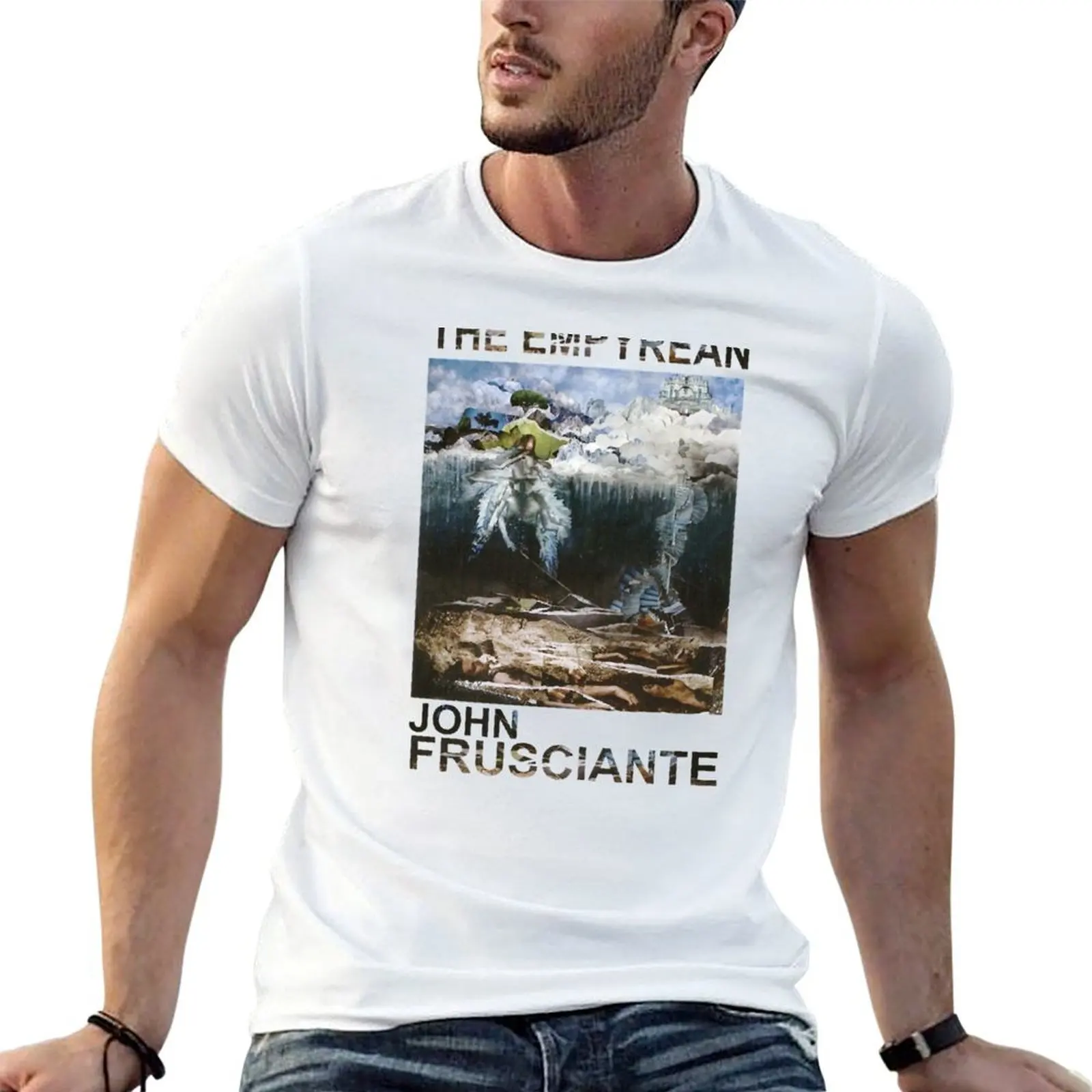 

The Empyrean John Frusciante T-Shirt t shirts for man slim fit cotton t shirts high quality T-Shirt