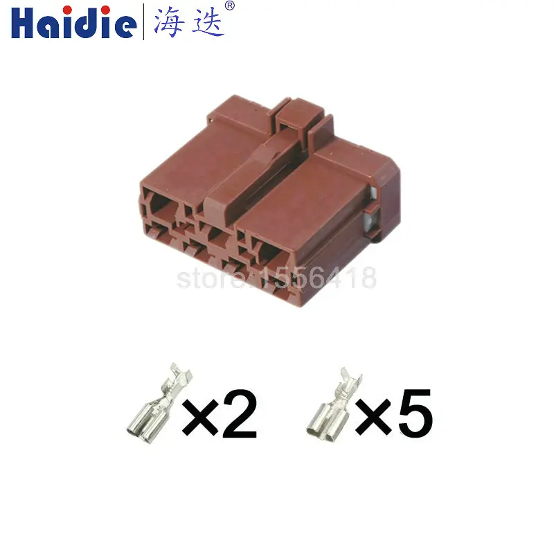 

1-20sets pin auto female housing plug plastic wiring harness connector 6950-0366 6950-1030