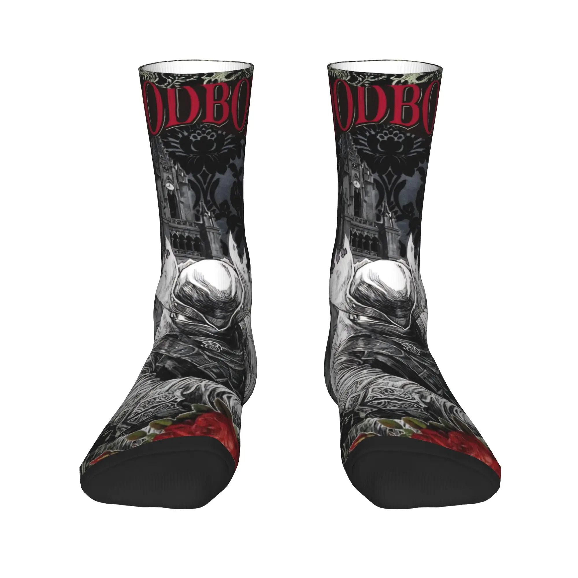 Bloodborne Dark Souls Socks جوارب جديدة ربيعية مضادة للانزلاق جوارب رجالية تصميم مريح جوارب رياضية خارجية #2