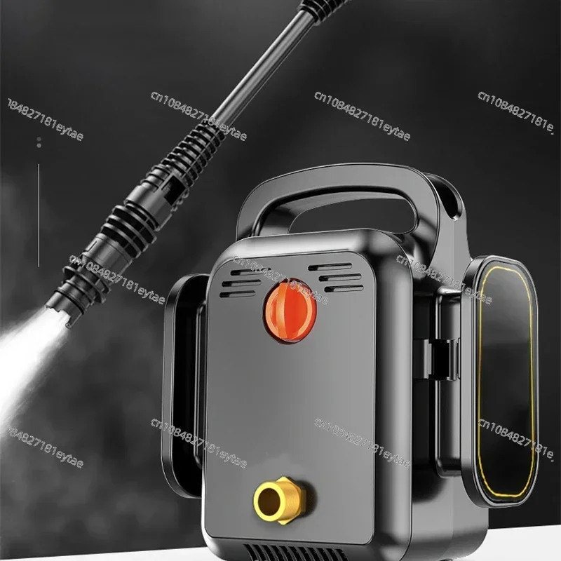 High Pressure Car Wash Gun 250W Rechargeable Lithium Electric Car Wash Gun High Voltage Wireless Electric Car Washer