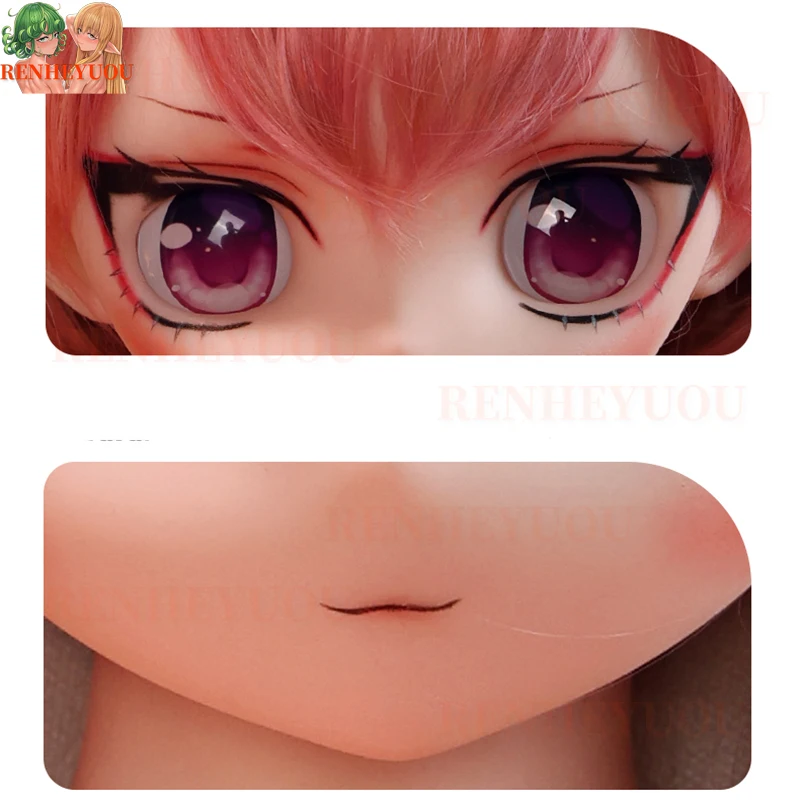 RENHEYUOU- Sella sexy Robot umanoide Occhi mobili Testa Soldato femminile Action Figure Collezione di bambole