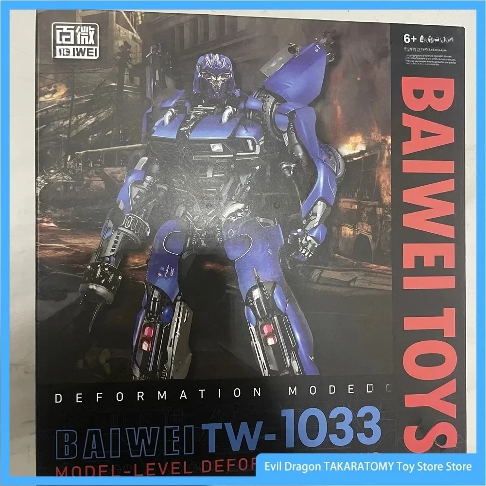 Op voorraad Budweiser TW1033 getransformeerde TW-1033 Dropkick KO SS46 actiefiguur