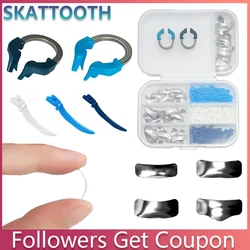 Dental Metal Matrices NiTi Clamp Ring Dental Tulwar Wedges Sectional Contoured Matrix System Tooth Restoration Materials Set