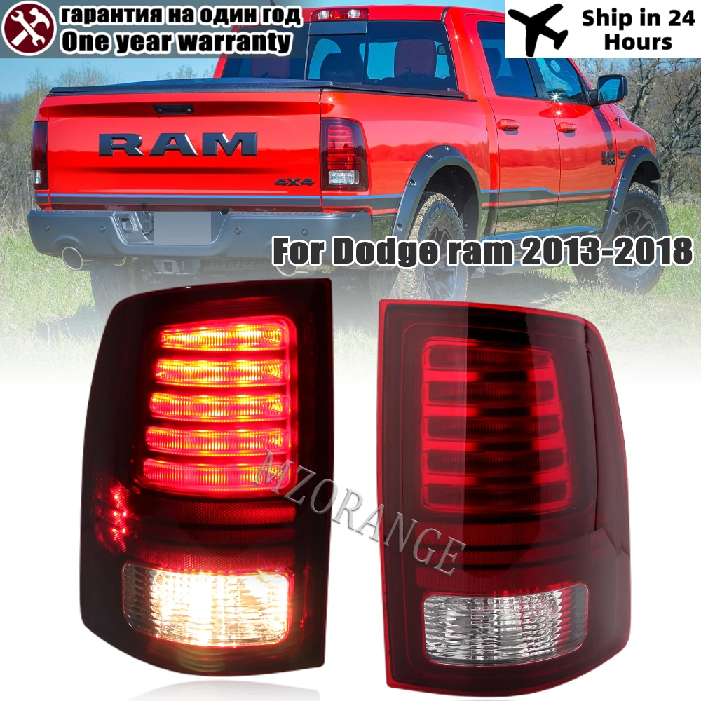 LED Tail Light Assembly For Dodge Ram 1500 2500 3500 2013 2014 2015 2016 2017 2018 Driving Turn Signal Brake Lamp accessories