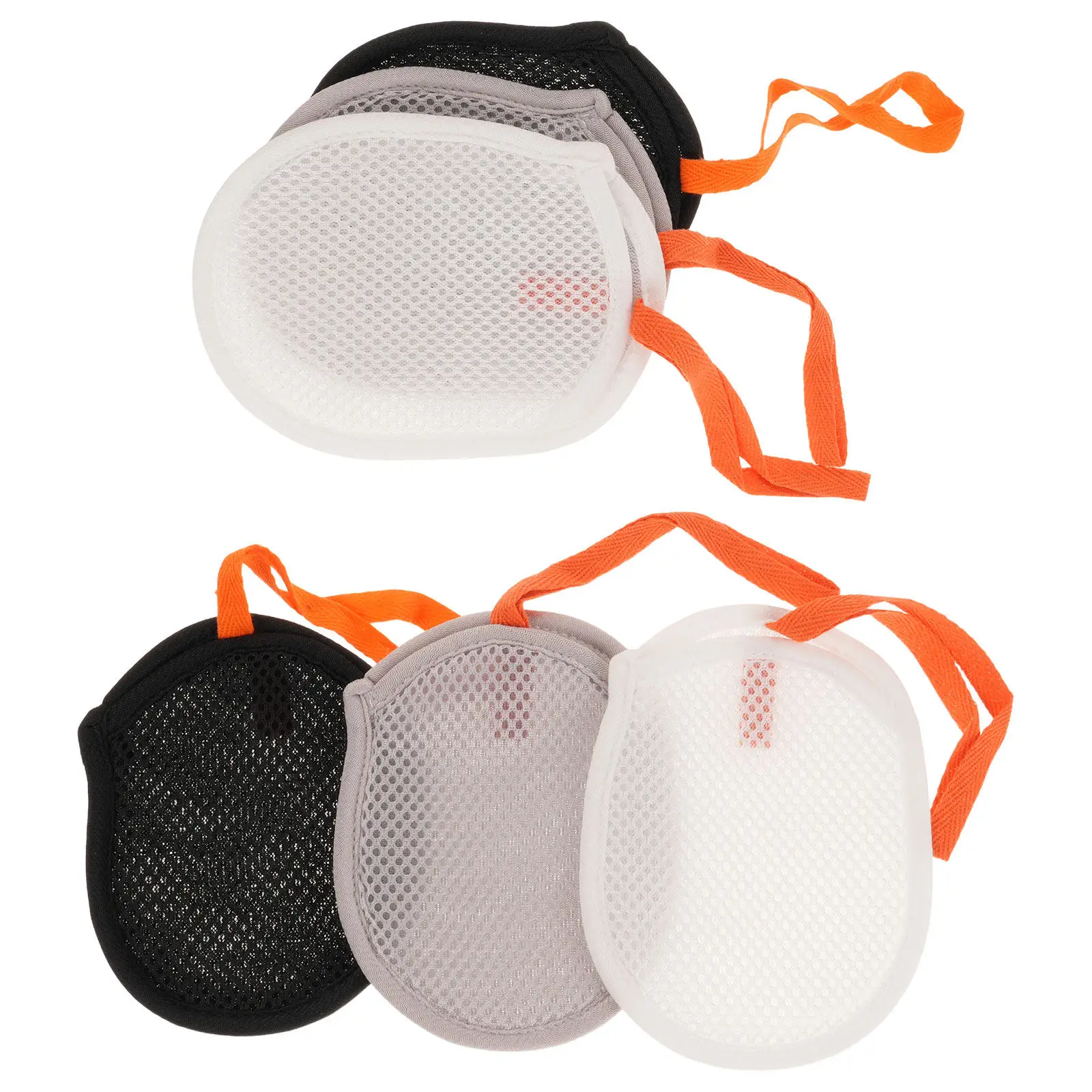 

6Pcs Mesh Soap Pouch Foaming Net Lather Bag Hanging Drawstring Portable Shower Travel Exfoliating Soap