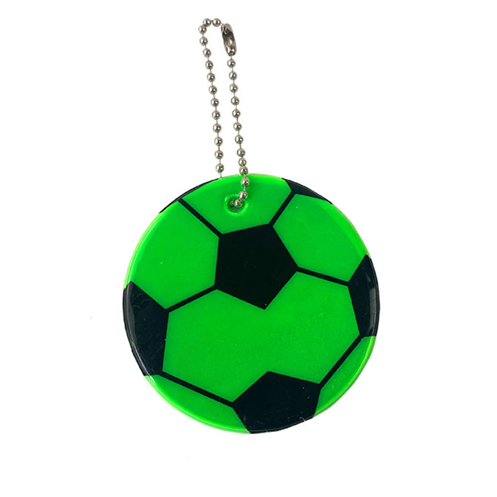 

Football Reflective Keychain for Kids Night Safety Key Chain for Bags Backpack Pendant Reflector for Things Traffic Security