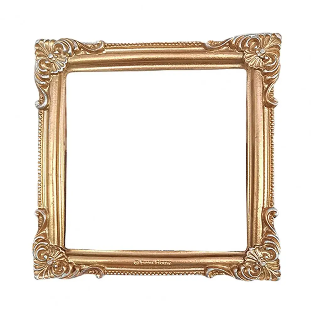 Picture Holder Square Picture Display Stand Indeformable Desktop Decoration  Useful Mini Vintage INS Photo Display Frame