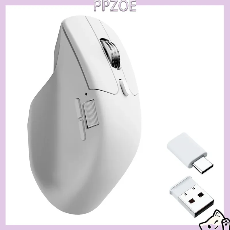 Keychron M6 8K Wireless Bluetooth 2.4G Gaming Mouse PAW 3390 Sensor Ergonomic Lightweight Mice For PC Laptop Esports Gamer