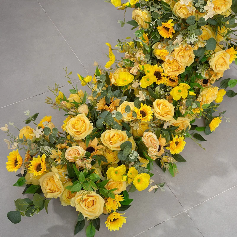Luxury Handmade Silk Wedding Flower Decor Modern Style Wedding Ornament Party Supplies Low MOQ