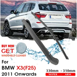 Car Wiper Blade Rear Back Window Windscreen Windshield Wipers For BMW X3(F25) Hatchback 330 mm 2011 Onwards Auto Accessories