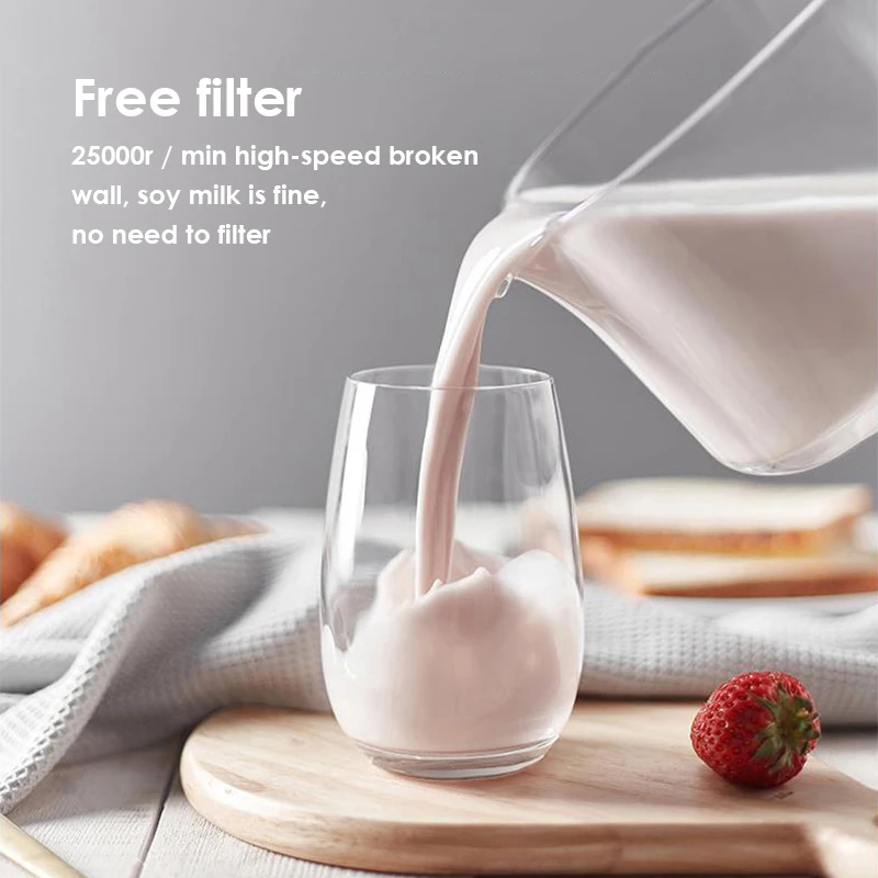 Joyoung Smart Soymilk Maker Food Blender K1S Pro Household Multifunction Coffee Rice Paste Juice Automatic Cleaning For Kitchen