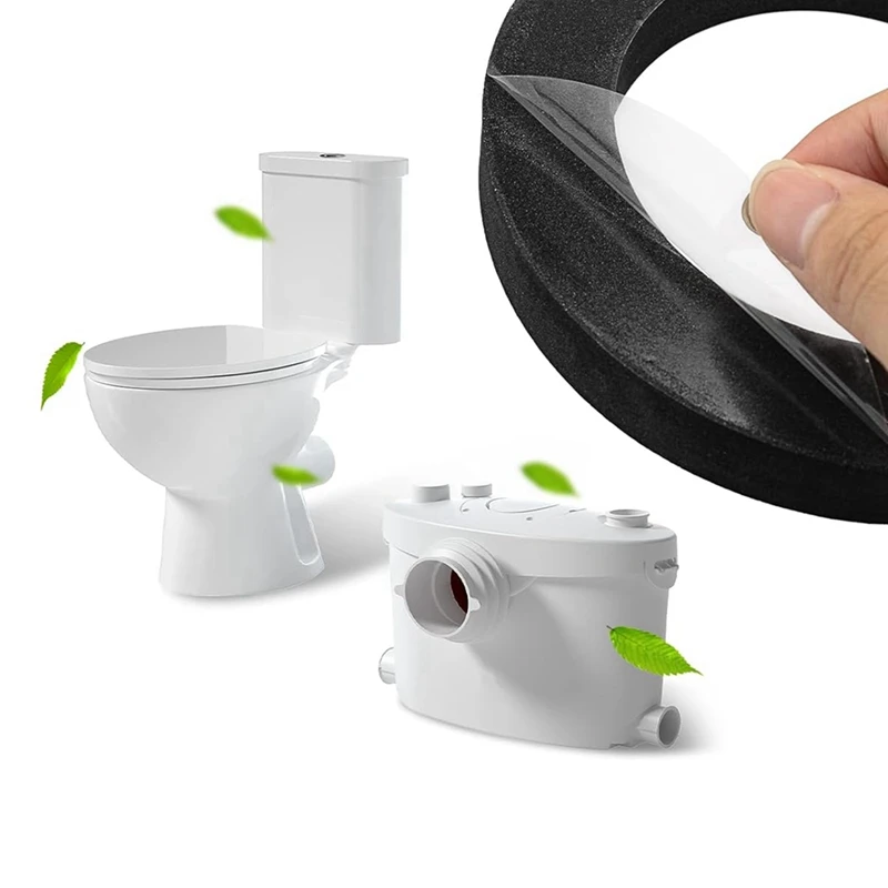 BAAG-Gasket Toilet Gantung Dinding Z1200-NEOSEAL-GSKT-4 Kit Pengganti Gasket Lemari Segel Neo Terikat untuk Toilet Gantung Dinding