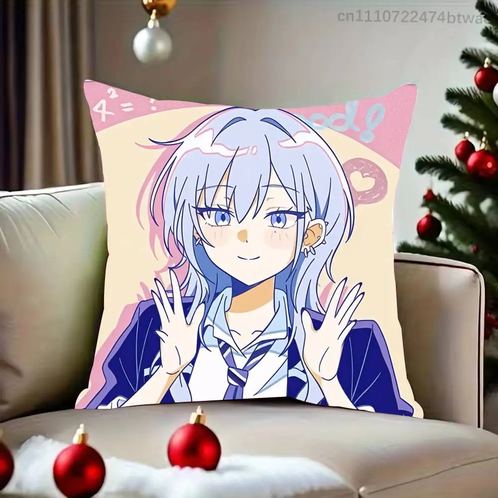 H-Haimiya Mio Senpai Pillowcases Cute Funny Pillow Case For Wedding Party Home Decor Comfy Pillow Cove