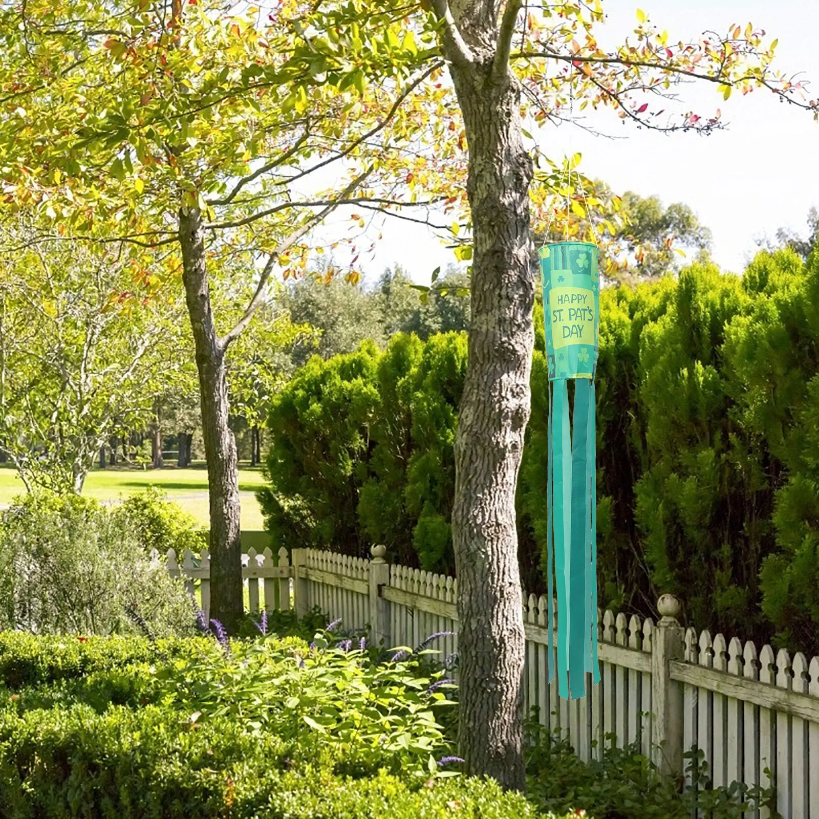 

St. Patrick'S Day Windsock Durable Premium Outdoor Decorative Wind Direction Festival Hanging Supplies Yard Decorations Windsock