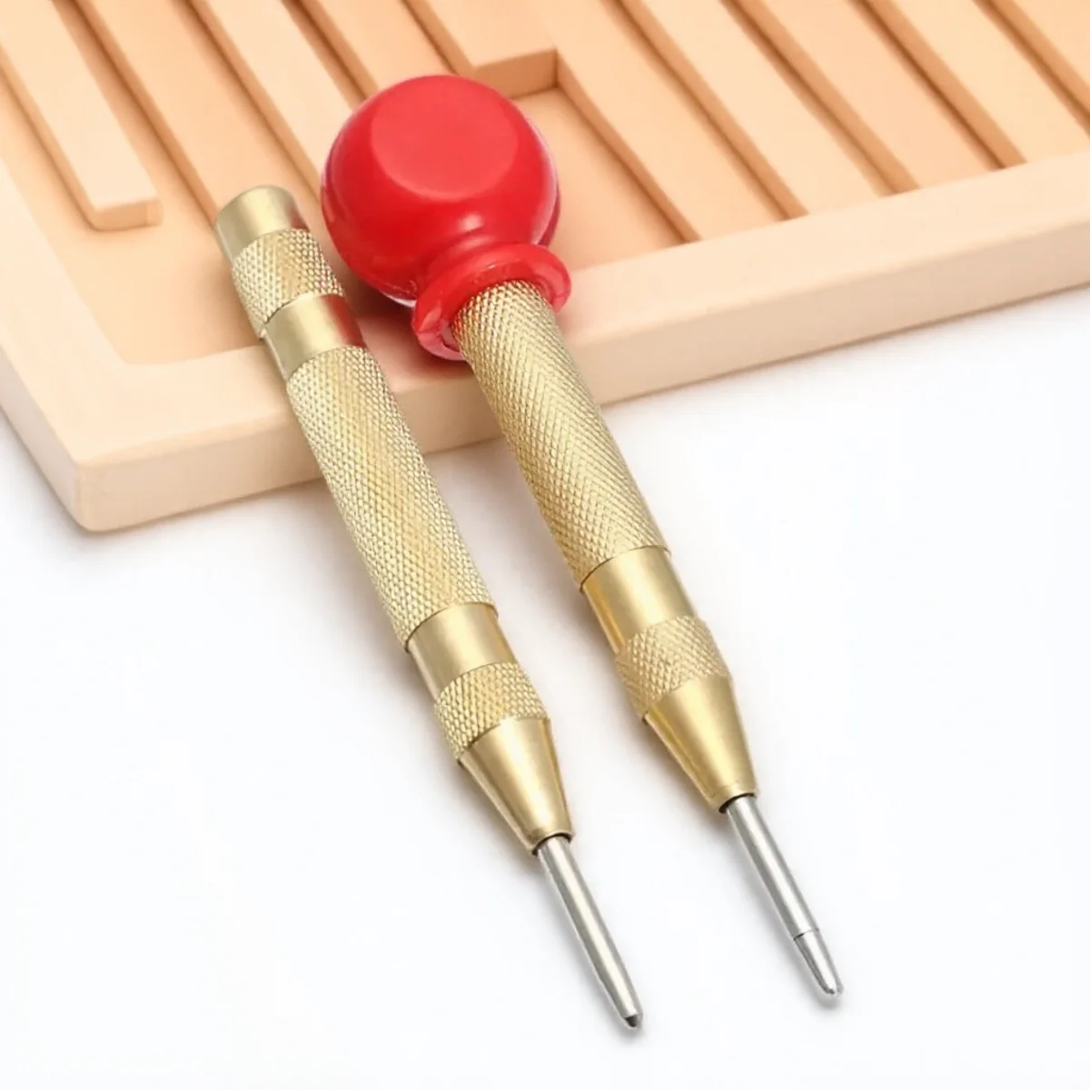 

The Automatic Center Punch Bit - 130mm Spring-loaded Center Pin Punch Tool for Precise Hole Marking