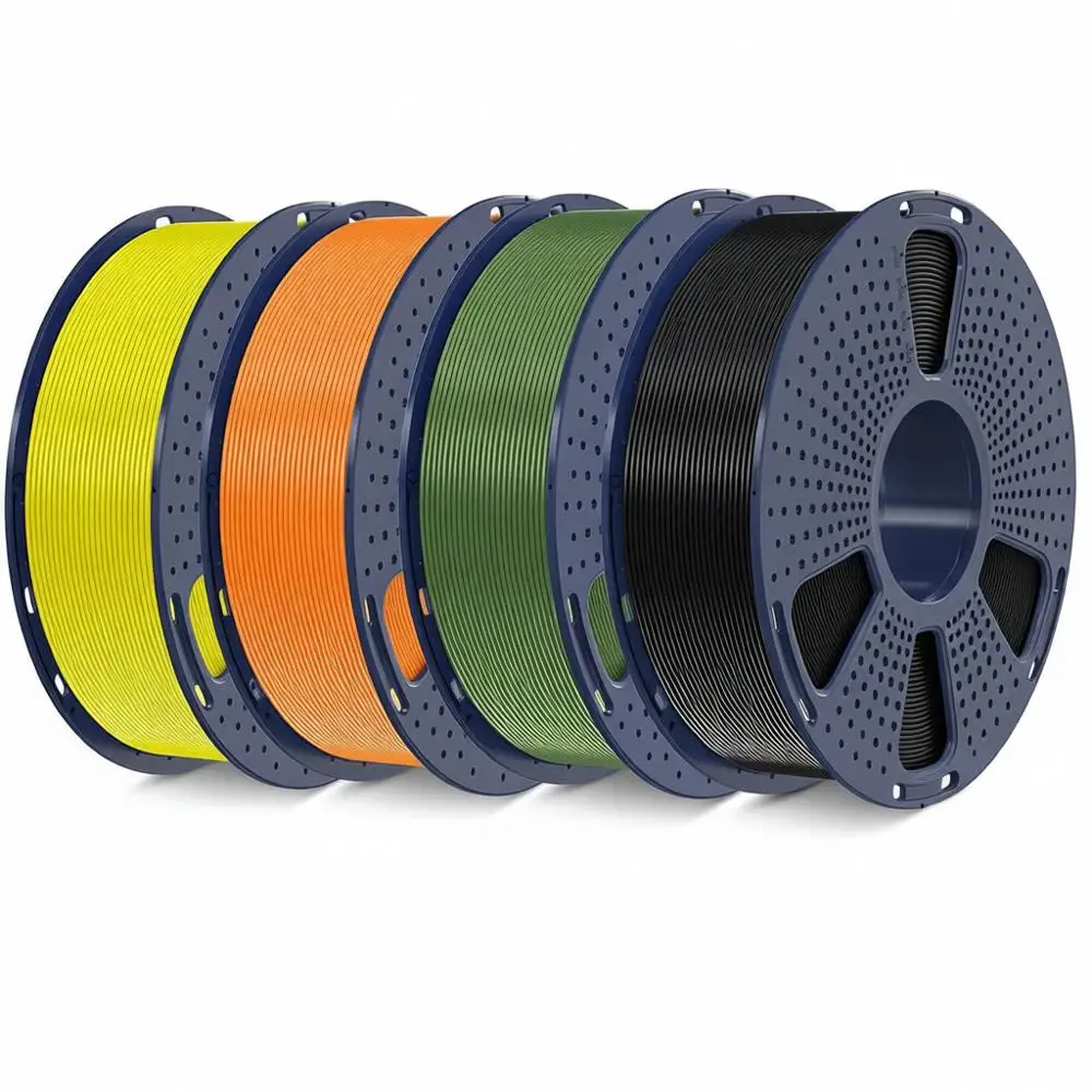 

4kg 1.75mm High-Speed PLA Filament, 30-600mm/s Printing Range, Pack of 4, Assorted Colors