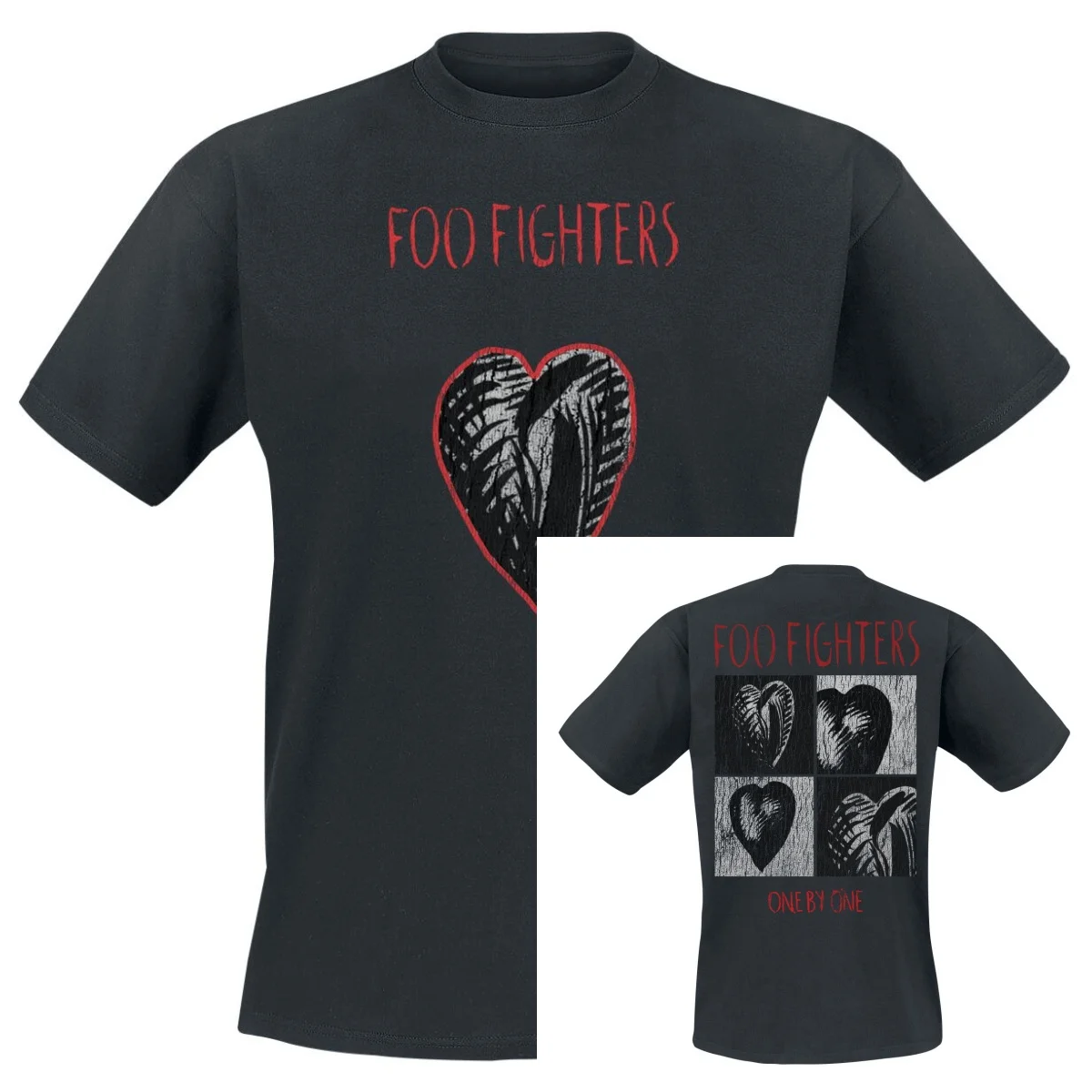 Camiseta Unissex de Algodão Foo Fighters 2026 - Moda Verão Manga Curta Casual Vintage de Luxo