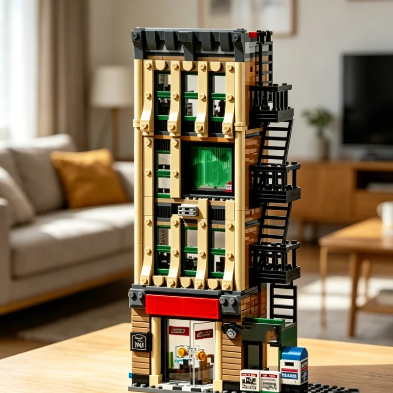 MOC 781PCS Mysterio The Daily Bugle Compatible Building Blocks Movie Model Toys for Friends Birthday Festival Graduation Gifts