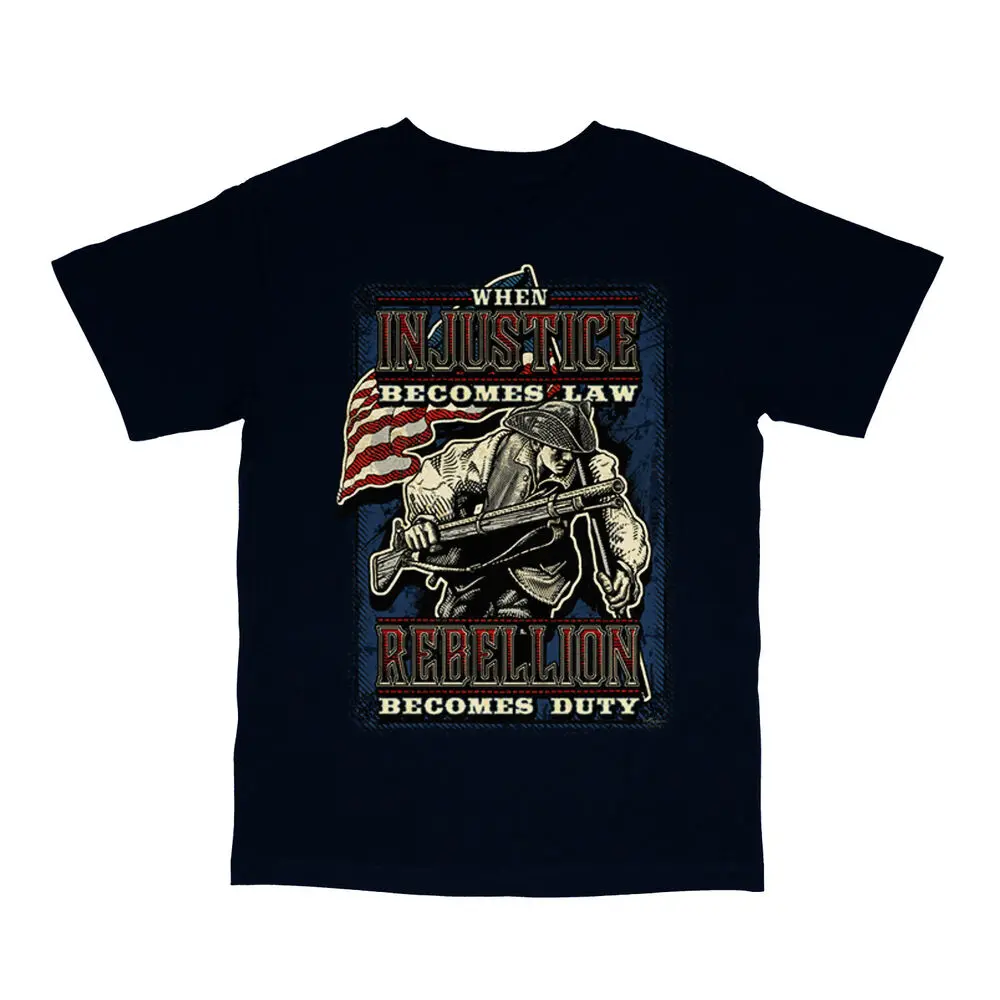 American Patriotic USA injustice Mens Short Sleeve T-Shirt 21996D2 High Quality 100%Cotton Short Sleeve