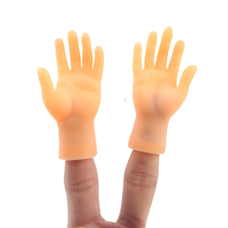 Novel And Funny Simulation Five-Finger Open Palm And Finger Puppet Finger Set Small Children’s Fun Toys Fun Party Toys