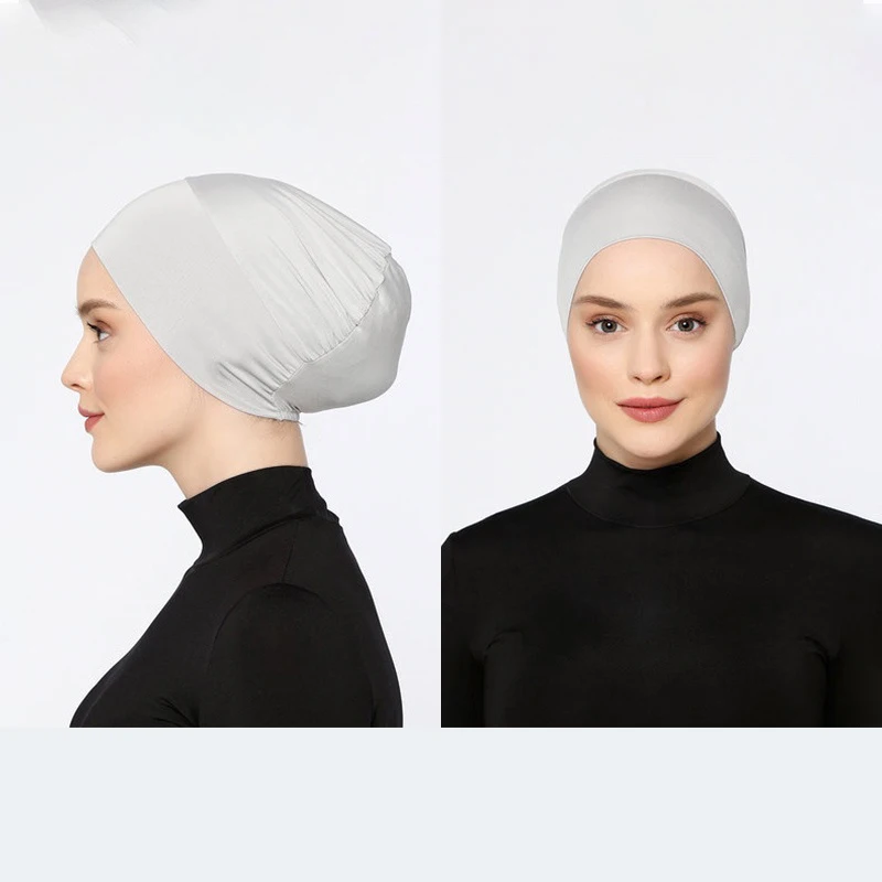 Hijab Femme Musulman Turbante Feminino Cachecol Hijabs Das Mulheres Preto islâmico esporte modal hijab undercap abaya hijabs para mulher muçulmano abayas jérsei turbantes turbante imediato cabeça envoltório