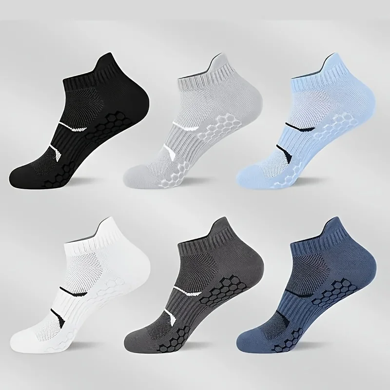 

Unisex 6-Pack Lightweight Anti-Odor Breathable Mesh Ankle Socks for All-Season Outdoor Sports & Casual Wear