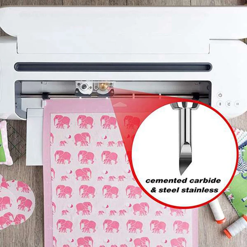 PORK-5Pcs 45 support de lame sphérique résistant pour le coupeur de vinyle coupeur de coupe accessoires de traceur outil outils électriques de coupeur de vinyle