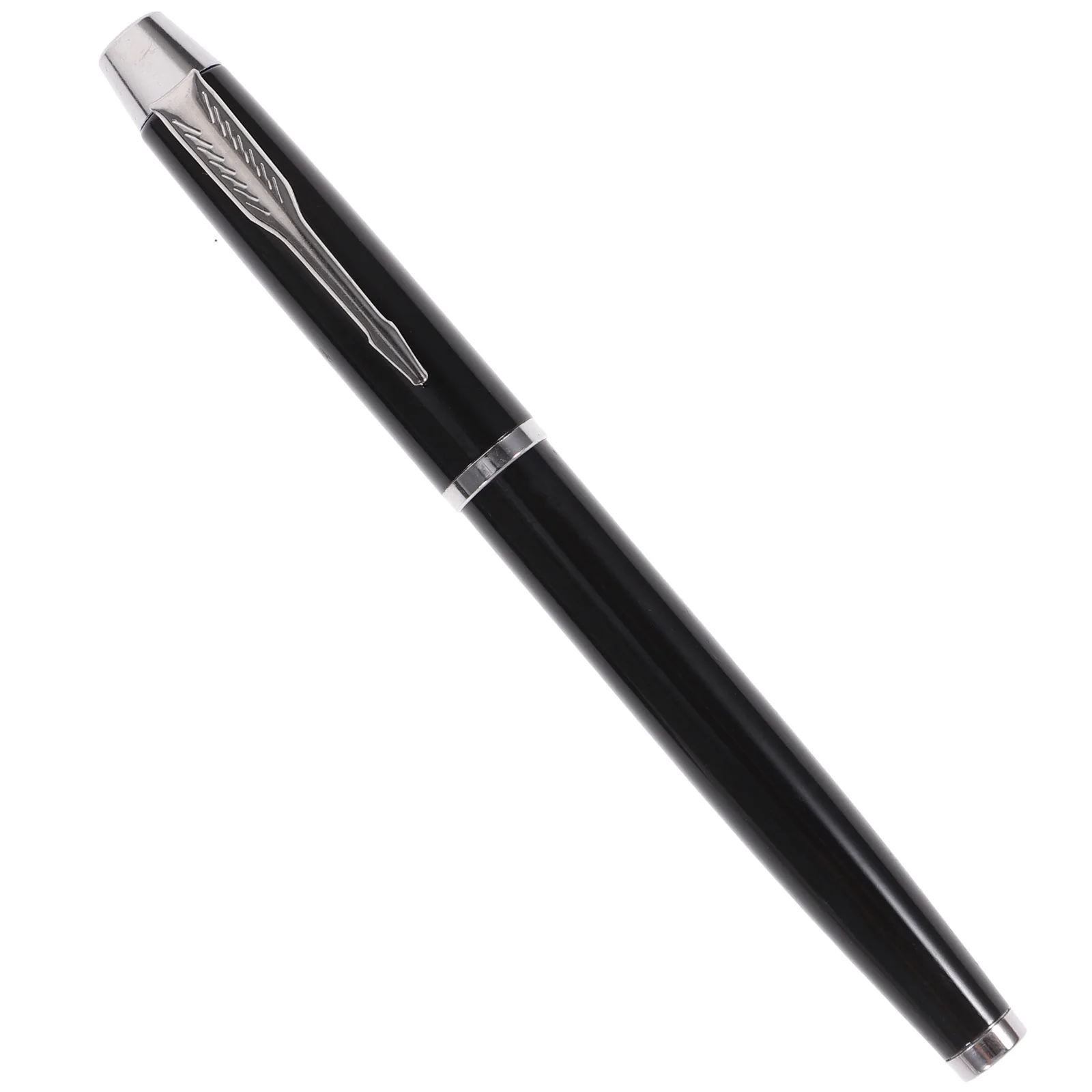 

1 Set Metal Roller Compact Portable Gift Box Writing Kit School Office Home Stationery Black Sign Pen Business Pens Storage Case