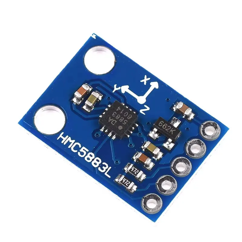 GY-273 3V-5V HMC5883L Modul Sensor Magnetometer Kompas Tiga Sumbu Modul Medan Magnet Tiga Sumbu UNTUK Arduino