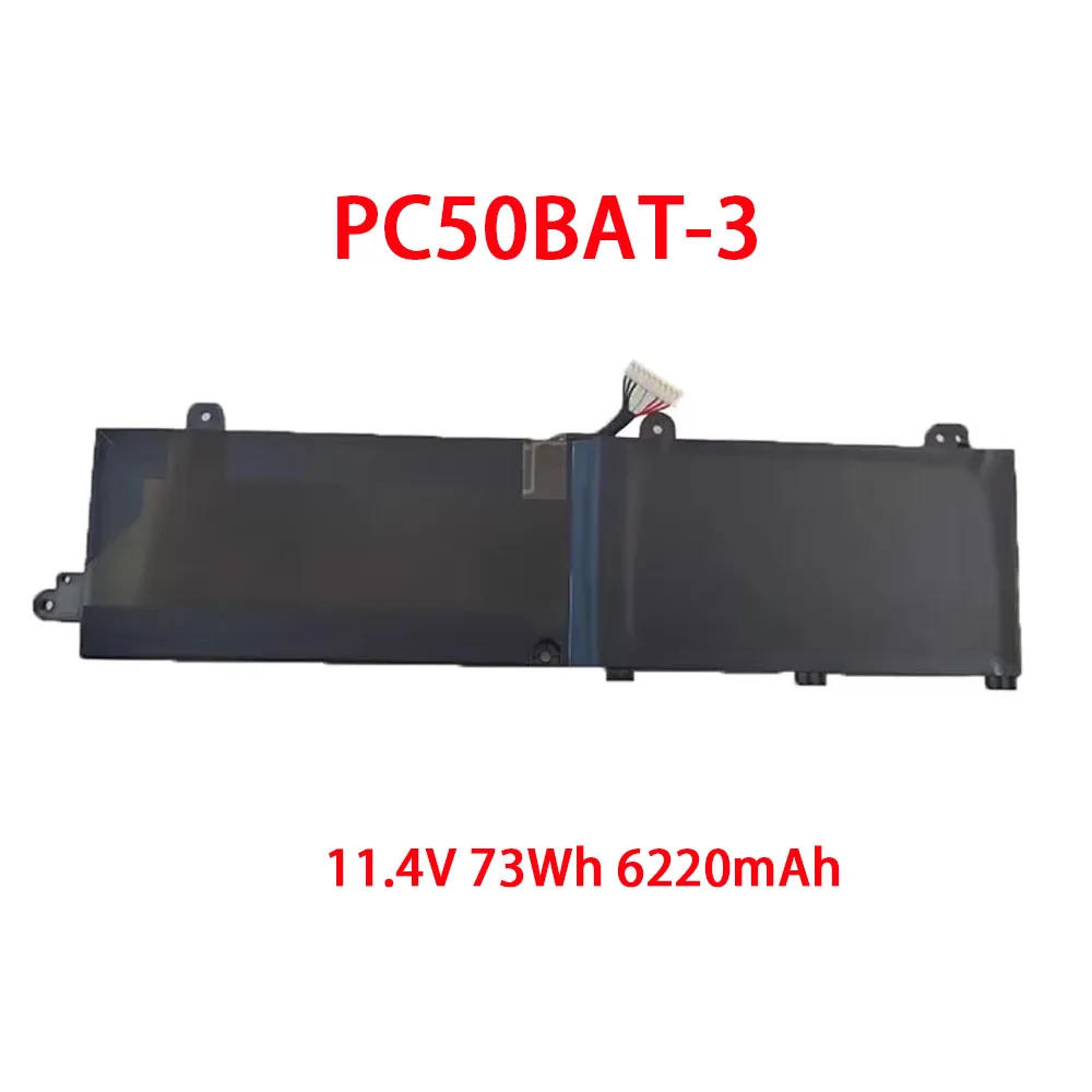 

Laptop Battery For PC50BAT-3 For GETAC/541391410001 S9-TA9NP CPC5S02 6-87-PC50S-72A02 11.4V P650BAT-4 6-87-P650S-4253 14.8V New