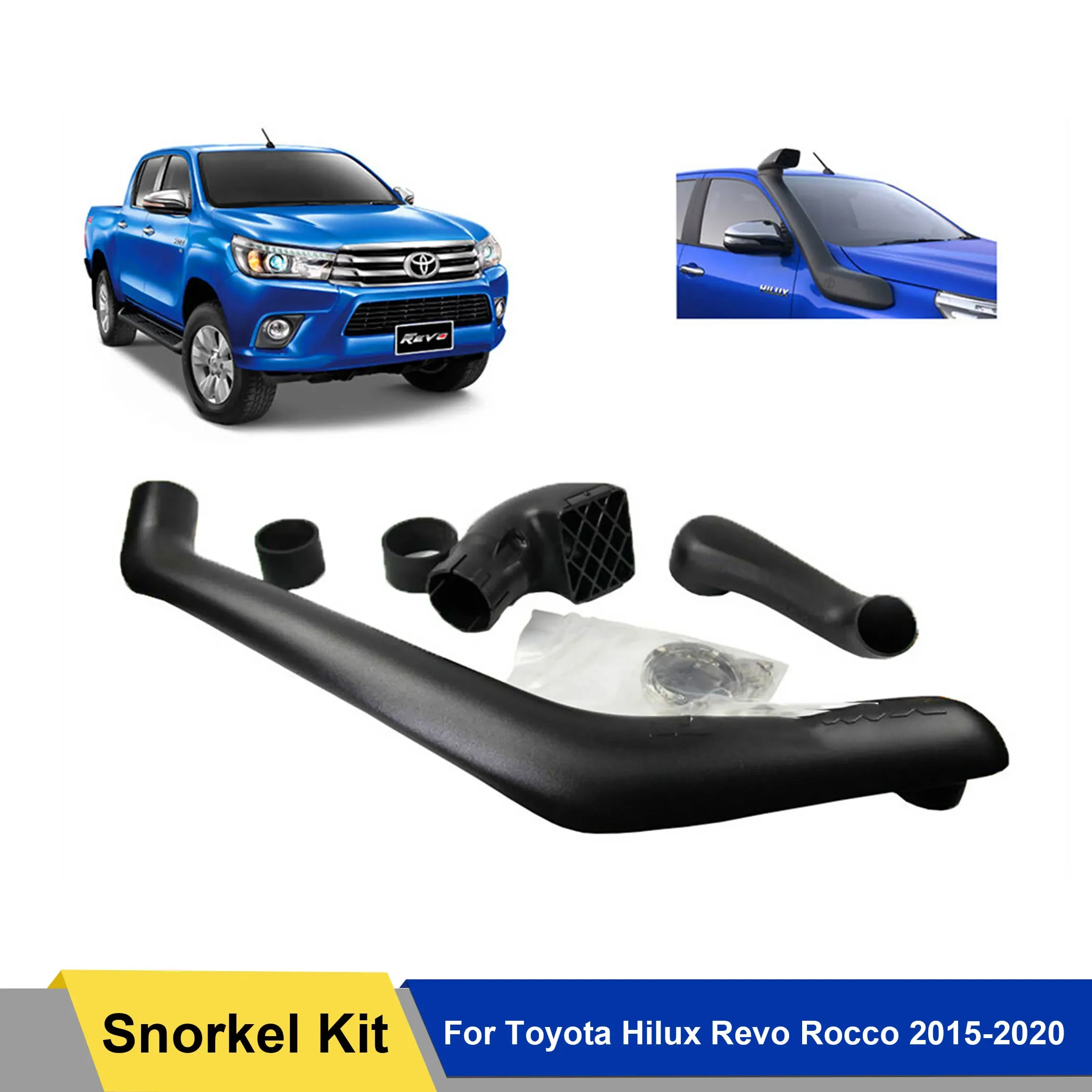 Auto Air Intake Snorkel Kit For Toyota Hilux Revo Rocco 2015 2016 2017 2018 2019 2020