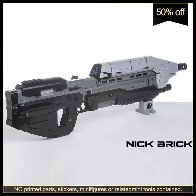 

Movie Series MOC MA5D Rifle Building Block Technology Brick DIY Assembly Model Toys Birthday Xmas Collection Display Gifts