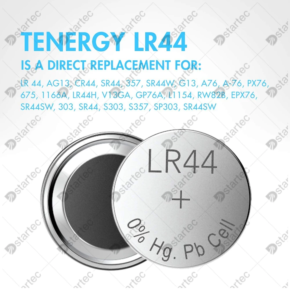 1.55V LR44 AG13 A76 303 357 PX76 G13A LR1154 SR44 Button Batteries For Watch Toys Remote SR43SW AG 13 Cell Coin Alkaline Battery