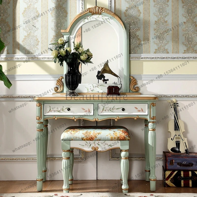 

Современный туалетный столик X4 Smart Home Nordic с выдвижными ящиками, роскошный, для хранения косметики, эстетичный декор, мебель для спальни