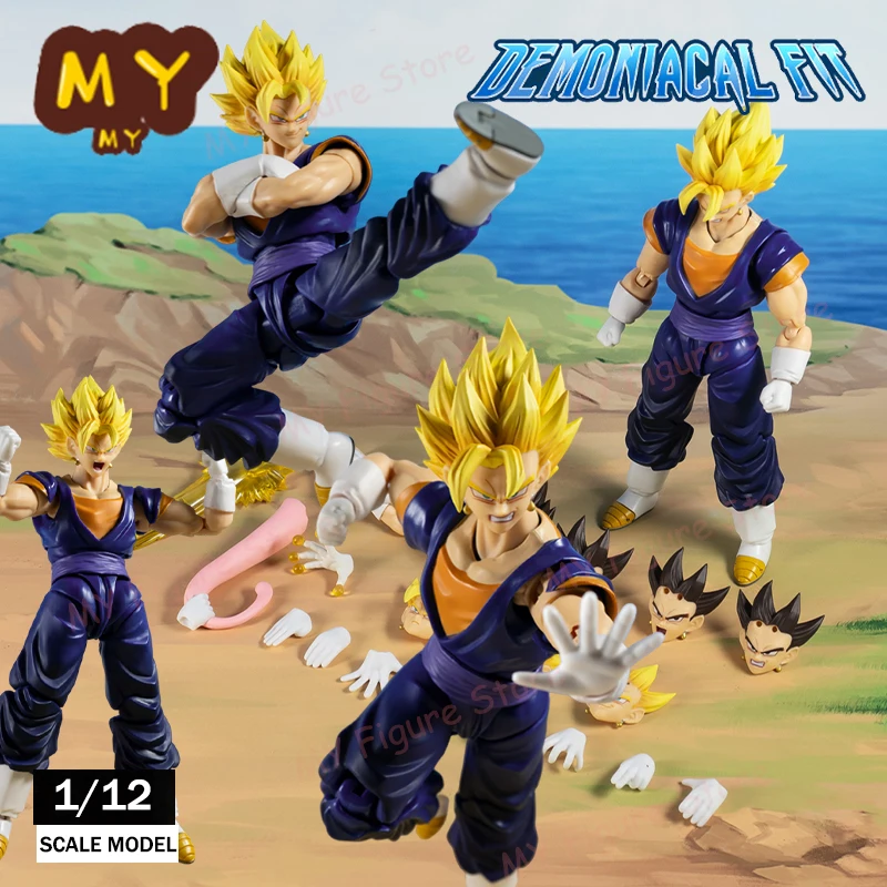 Demoniacal Fit Vegetto Action Figure Broly Dragon Ball Ultimate Ace Vegetto Figure Saiyan Goku Statue Model Dbz Toy Boy Gift